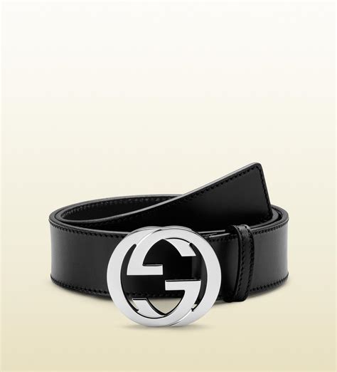 leather belt with gucci print buckle|Gucci belt buckle men's.